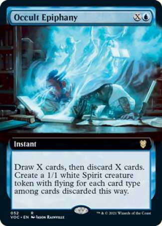 (052) Magic The Gathering Commander: Innistrad: Crimson Vow Single: Occult Epiphany (V.2)  Rare