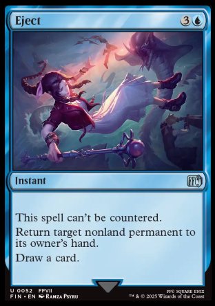 (052) Magic The Gathering Magic: The Gathering - FINAL FANTASY Single: Eject  Uncommon