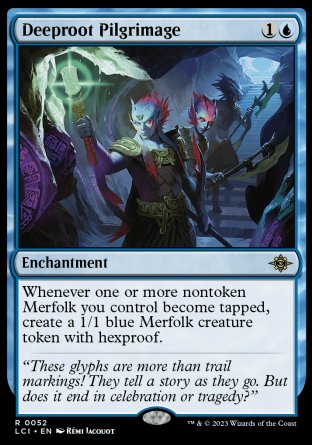 (052) Magic The Gathering The Lost Caverns of Ixalan Single: Deeproot Pilgrimage  Rare