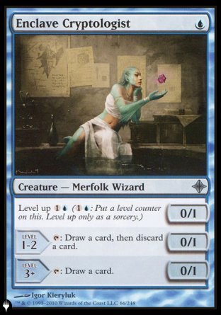 (066) Magic The Gathering The List Single: Enclave Cryptologist  Uncommon
