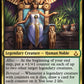 (052) Magic The Gathering Universes Beyond: Assassin's Creed Single: Cleopatra, Exiled Pharaoh  Holo Mythic