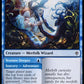 (053/269) Magic The Gathering Throne of Eldraine Single: Merfolk Secretkeeper // Venture Deeper Holo Common