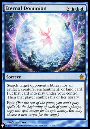 (036) Magic The Gathering The List Single: Eternal Dominion  Rare