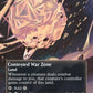 (053) Magic The Gathering Stellar Sights Single: Contested War Zone (V.2) Holo Rare