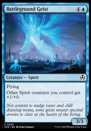 (053) Magic The Gathering Innistrad Remastered Single: Battleground Geist  Common