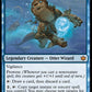 (054) Magic The Gathering Bloomburrow Single: Kitsa, Otterball Elite Holo Mythic