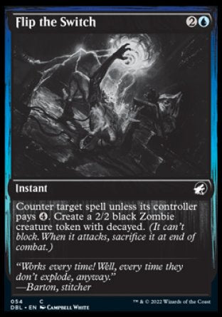 (054) Magic The Gathering Innistrad: Double Feature Single: Flip the Switch  Common