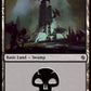 (054) Magic The Gathering Jumpstart Single: Swamp (V.1) Holo Land