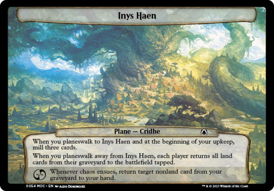 (054) Magic The Gathering Commander: March of the Machine Single: Inys Haen  Common
