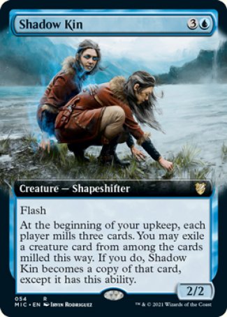 (054) Magic The Gathering Commander: Innistrad: Midnight Hunt Single: Shadow Kin (V.2)  Rare