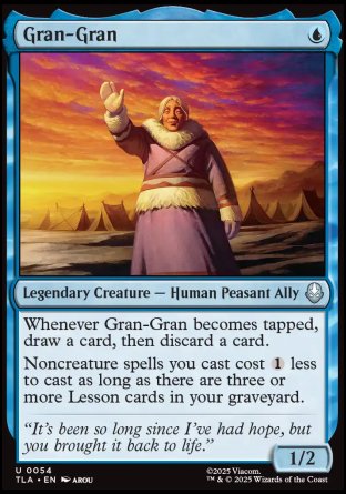 (054) Magic The Gathering Magic: The Gathering | Avatar: The Last Airbender Single: Gran-Gran  Uncommon