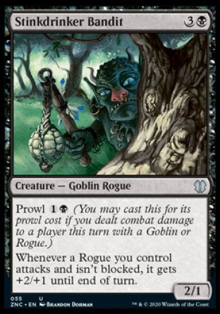 (055) Magic The Gathering Commander: Zendikar Rising Single: Stinkdrinker Bandit  Uncommon