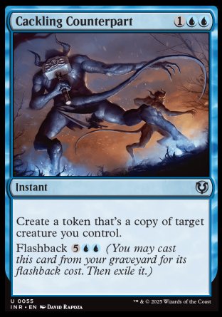 (055) Magic The Gathering Innistrad Remastered Single: Cackling Counterpart Holo Uncommon