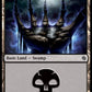(055) Magic The Gathering Jumpstart Single: Swamp (V.2) Holo Land
