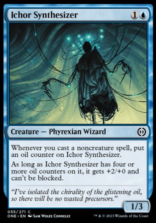 (055) Magic The Gathering Phyrexia: All Will Be One Single: Ichor Synthesizer  Common