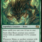 (055) Magic The Gathering Foundations Jumpstart Single: Slinza, the Spiked Stampede  Rare