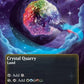 (055) Magic The Gathering Stellar Sights Single: Crystal Quarry (V.2) Holo Rare