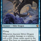 (056) Magic The Gathering Commander Legends: Battle for Baldur's Gate Single: Ancient Silver Dragon Holo Mythic