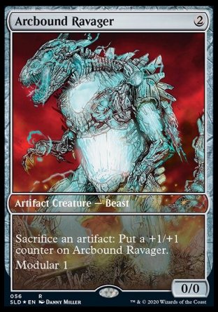 (056) Magic The Gathering Secret Lair Drop Series Single: Arcbound Ravager Holo Rare