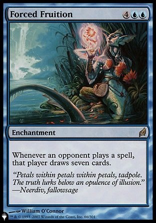 (066) Magic The Gathering The List Single: Forced Fruition  Rare