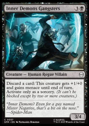 (057) Magic The Gathering Magic: The Gathering | Marvel's Spider-Man Single: Inner Demons Gangsters  Common