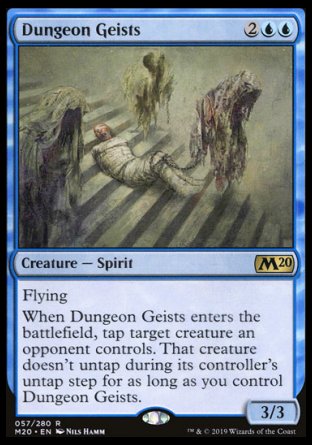(057/280) Magic The Gathering Core 2020 Single: Dungeon Geists  Rare