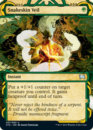 (057) Magic The Gathering Mystical Archive Single: Snakeskin Veil (V.3)  Uncommon