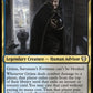 (057) Magic The Gathering Commander: The Lord of the Rings: Tales of Middle-earth Single: Gr������ma, Saruman's Footman Holo Rare