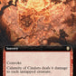 (057) Magic The Gathering Commander: Bloomburrow: Extras Single: Calamity of Cinders  Rare