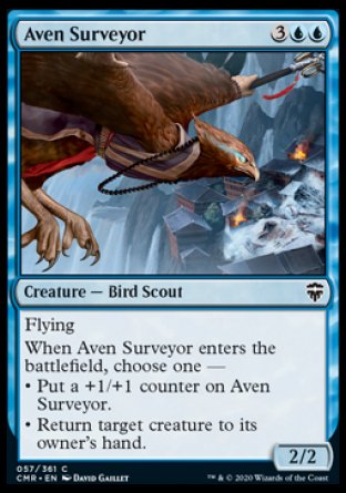 (057/361) Magic The Gathering Commander Legends Single: Aven Surveyor  Common