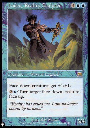 (089) Magic The Gathering The List Single: Ixidor, Reality Sculptor  Rare