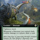 (058) Magic The Gathering Commander: The Lost Caverns of Ixalan: Extras Single: Curious Altisaur  Rare