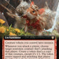 (058) Magic The Gathering Commander: Bloomburrow: Extras Single: Echoing Assault  Rare