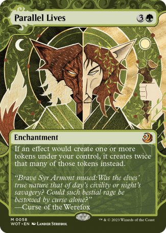 (058) Magic The Gathering Enchanting Tales Single: Parallel Lives (V.1)  Mythic