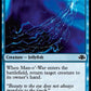 (058) Magic The Gathering Dominaria Remastered Single: Man-o'-War  Common