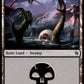 (059) Magic The Gathering Jumpstart Single: Swamp (V.6)  Land