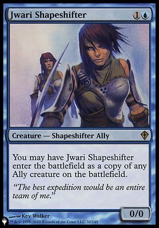 (032) Magic The Gathering The List Single: Jwari Shapeshifter  Rare