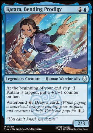 (059) Magic The Gathering Magic: The Gathering | Avatar: The Last Airbender Single: Katara, Bending Prodigy  Uncommon
