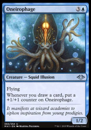 (060/254) Magic The Gathering Modern Horizons Single: Oneirophage Holo Uncommon