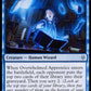 (060/269) Magic The Gathering Throne of Eldraine Single: Overwhelmed Apprentice Holo Uncommon