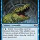 (060) Magic The Gathering Streets of New Capenna Single: Sewer Crocodile Holo Common
