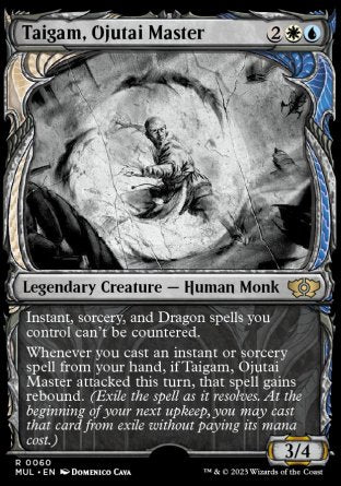 (060) Magic The Gathering Multiverse Legends Single: Taigam, Ojutai Master (V.1) Holo Rare