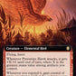 (060) Magic The Gathering Commander: Bloomburrow: Extras Single: Pyreswipe Hawk  Rare