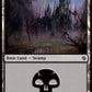 (060) Magic The Gathering Jumpstart Single: Swamp (V.7) Holo Land