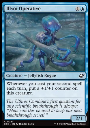 (061) Magic The Gathering Edge of Eternities Single: Illvoi Operative Holo Common