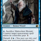 (061) Magic The Gathering Innistrad: Midnight Hunt Single: Malevolent Hermit // Benevolent Geist Holo Rare