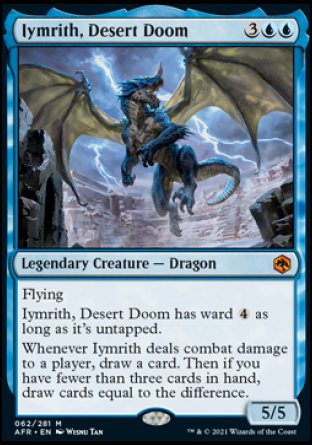 (062) Magic The Gathering Adventures in the Forgotten Realms Single: Iymrith, Desert Doom  Mythic