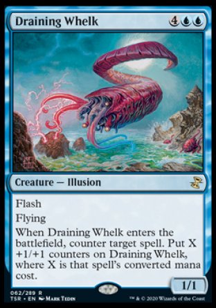 (062/289) Magic The Gathering Time Spiral Remastered Single: Draining Whelk  Rare