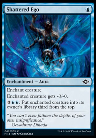 (062) Magic The Gathering Modern Horizons 2 Single: Shattered Ego  Common