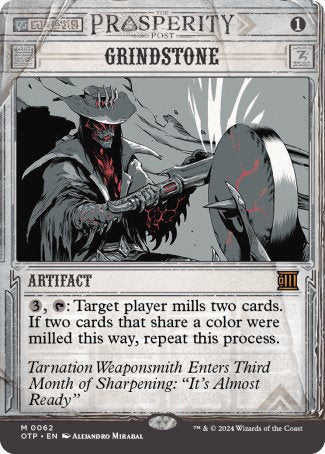 (062) Magic The Gathering Breaking News Single: Grindstone (V.1)  Mythic